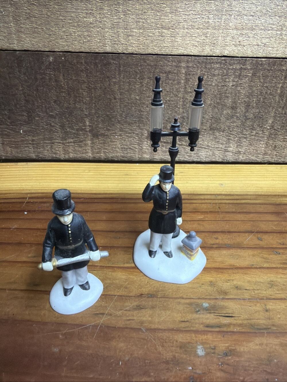 Dept 56 Heritage Village Collection “Constables” #55794 Vintage 1989 Set Of 2